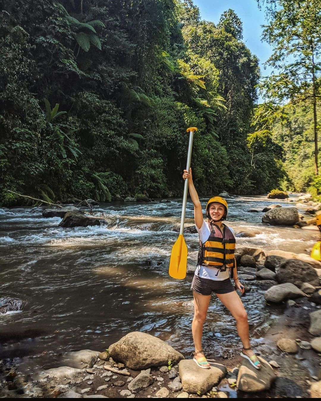 Ayung Rafting with Monkey Forest included Lunch and Transport