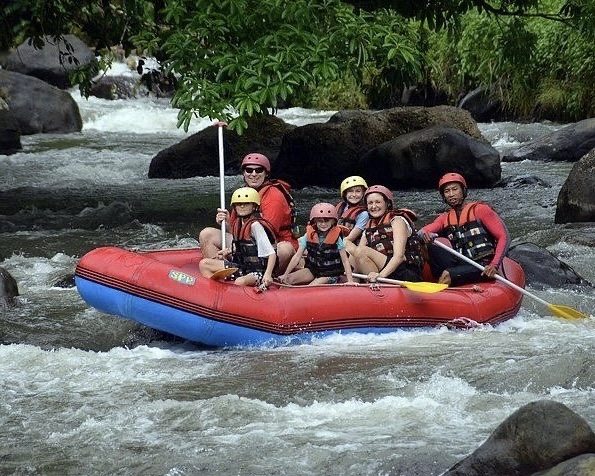 Ayung Rafting with Monkey Forest included Lunch and Transport