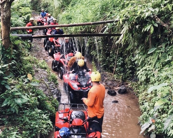 Bali : ATV Ride with Jungle, Rice Field track and Lunch