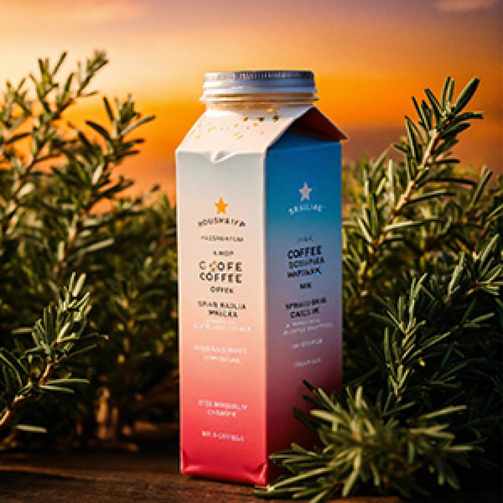 a photo of a gradient coffee milk carton with rose 2 1 - Dewata Memories Tours